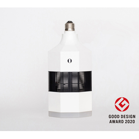 LED lighting-equipped air purification device "MIKAZE Kofu"