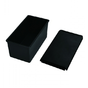 Black coat bread pan