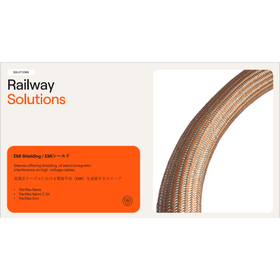 [For Railways] EN45545 Electromagnetic Shielding and High-Temperature Electrical Insulation Sleeve